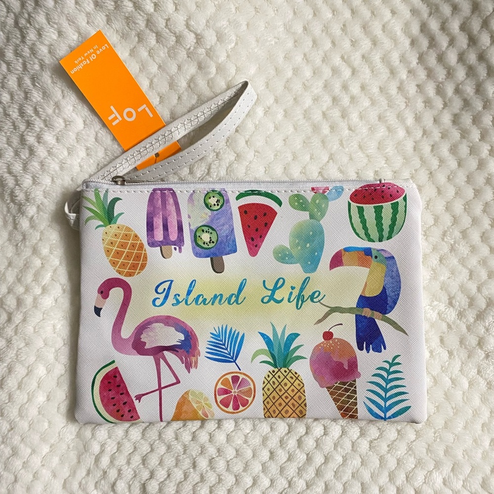 Island Life Cosmetic Bag